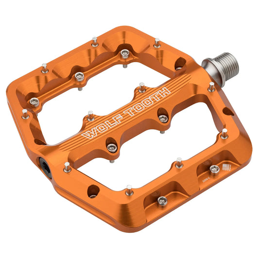 Waveform Pedals - Orange Large - Bicycle Warehouse