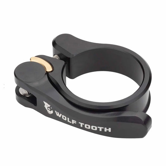 Components Quick Release Seatpost Clamp - 34.9mm Black - Bicycle Warehouse