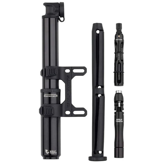 Encase Pump with Chain Tool and Tire Plug Tool - 85cc - Bicycle Warehouse