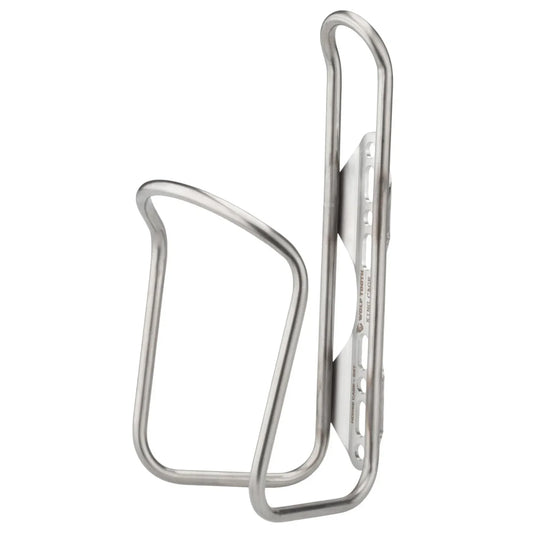 Morse Bottle Cage - Stainless Steel Silver - Bicycle Warehouse