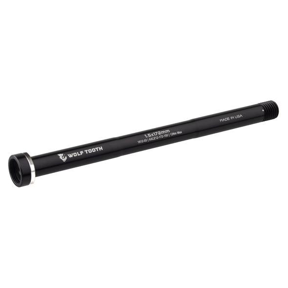 Rear Thru Axle - M12 1.5 x 172mm Black - Bicycle Warehouse