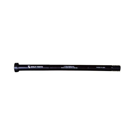 Rear Thru Axle - M12 1.75 x 192mm Black - Bicycle Warehouse