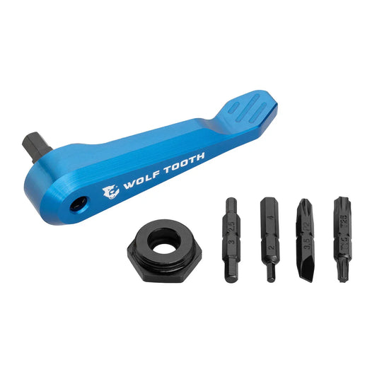 Components Axle Handle Multi-Tool Blue - Bicycle Warehouse