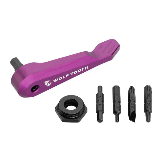 Components Axle Handle Multi-Tool Purple - Bicycle Warehouse