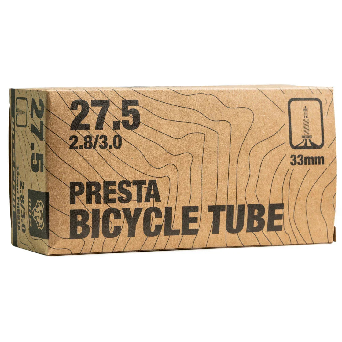 Butyl Tube 27.5 x 2.8-3.0" - 33mm PV - Bicycle Warehouse