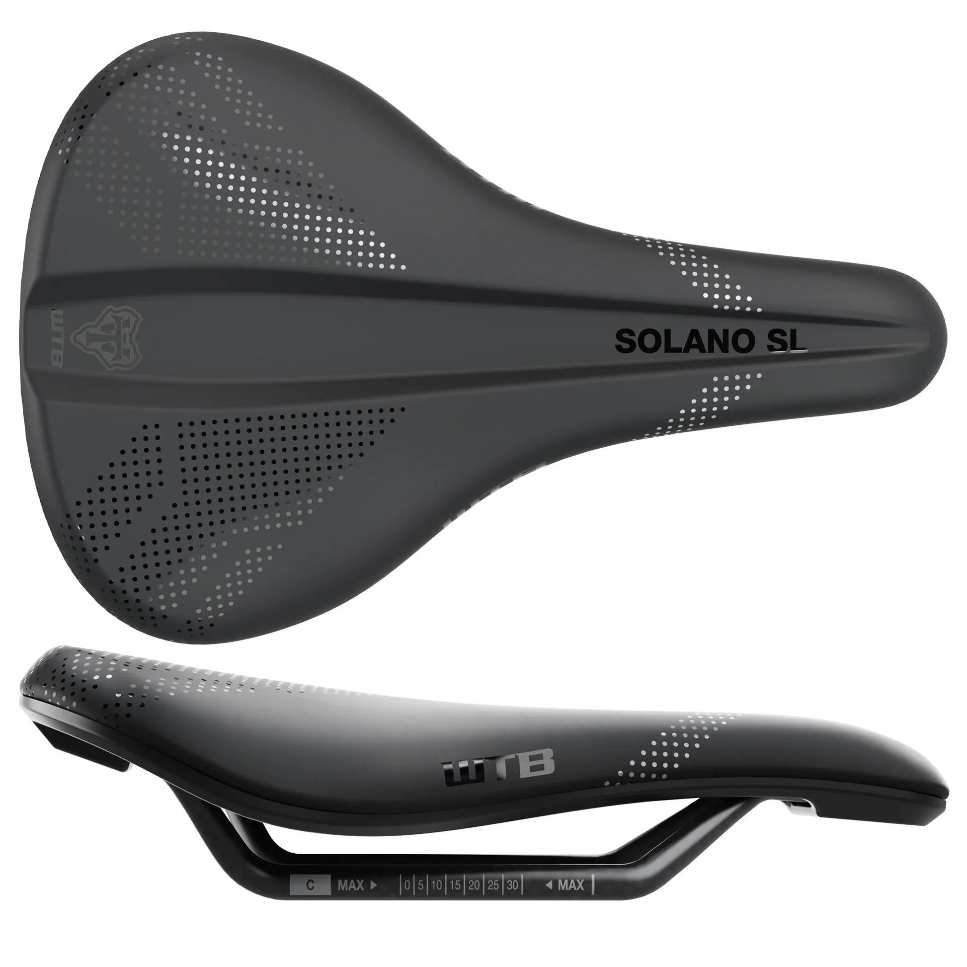 WTB Solano SL Saddle - Carbon Wide Fusion Form - Bicycle Warehouse