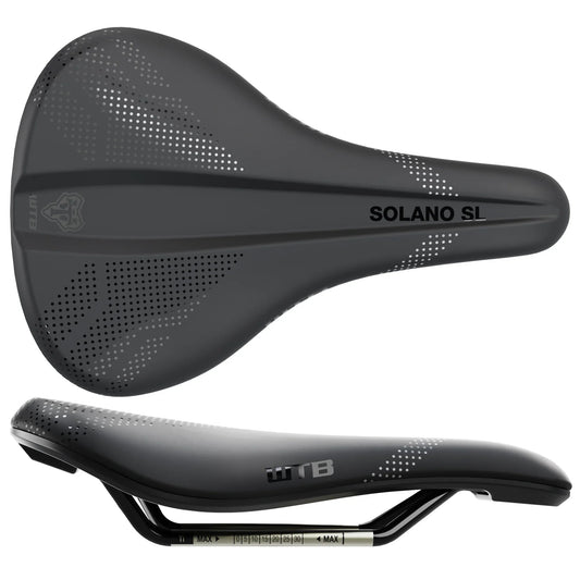 WTB Solano SL Saddle - Titanium Wide Fusion Form - Bicycle Warehouse