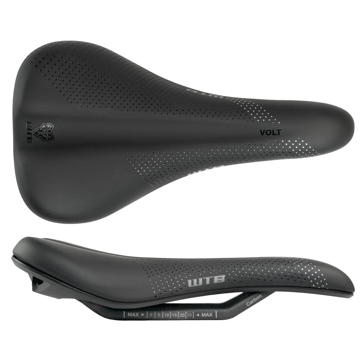 Volt Fusion Form Saddle - Carbon Black Medium - Bicycle Warehouse