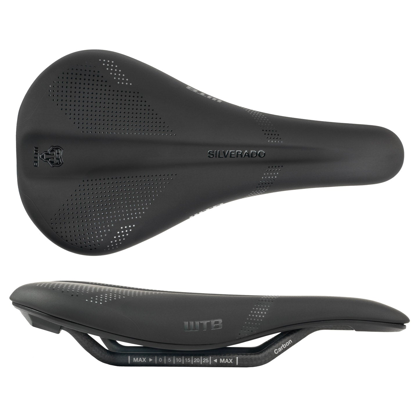 Silverado 265 Fusion Form Saddle - Carbon Black Medium - Bicycle Warehouse