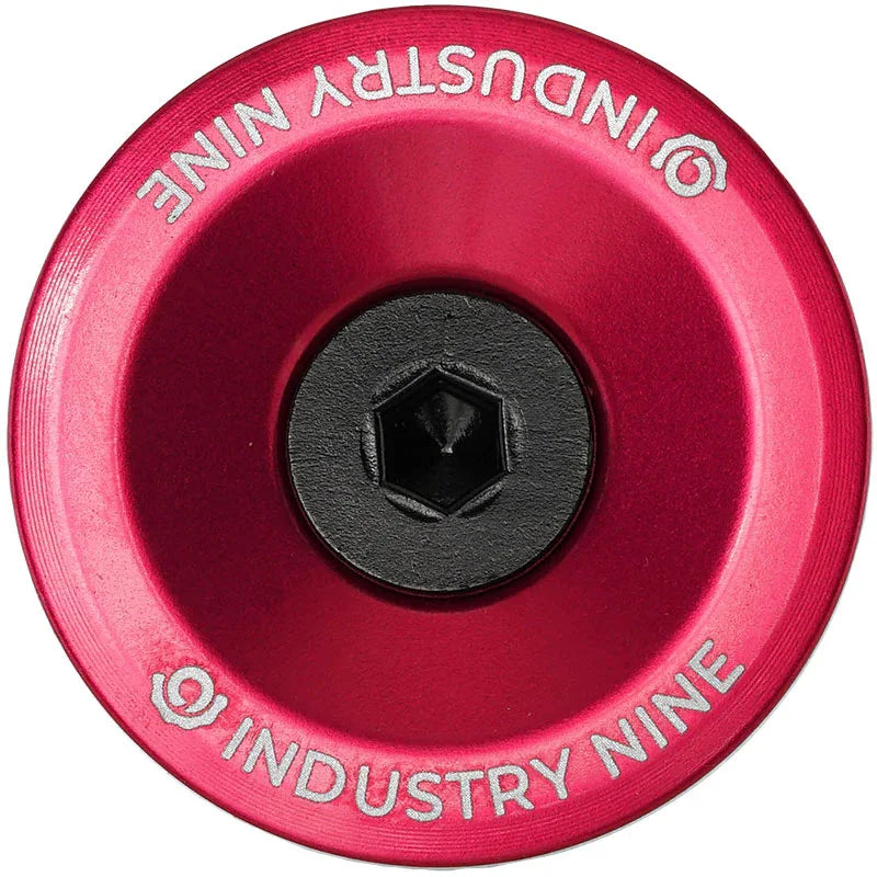 Ultra Light Aluminum Top Cap Pink - Bicycle Warehouse