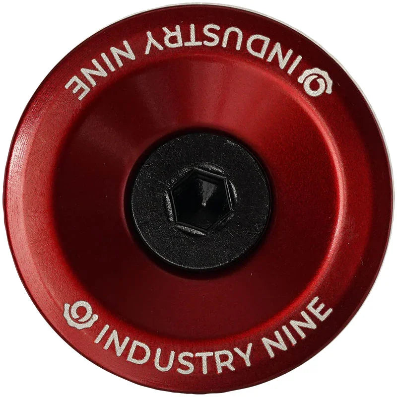 Ultra Light Aluminum Top Cap Red - Bicycle Warehouse
