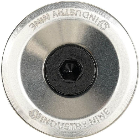 Ultra Light Aluminum Top Cap Silver - Bicycle Warehouse