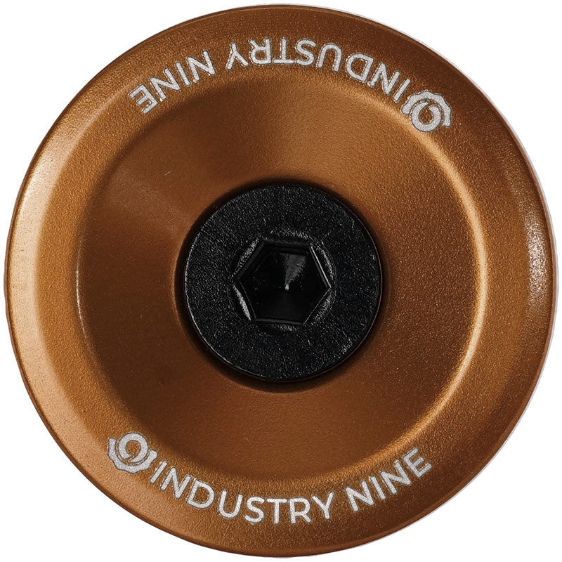 Ultra Light Aluminum Top Cap Bronze - Bicycle Warehouse