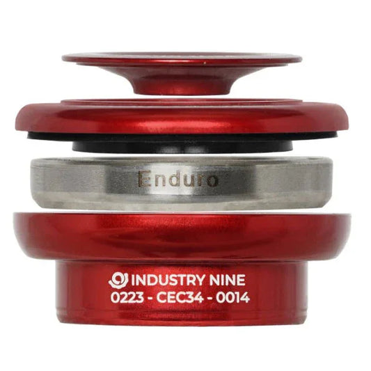 iRiX Upper EC34/28.6 Red 5mm Cover - Bicycle Warehouse