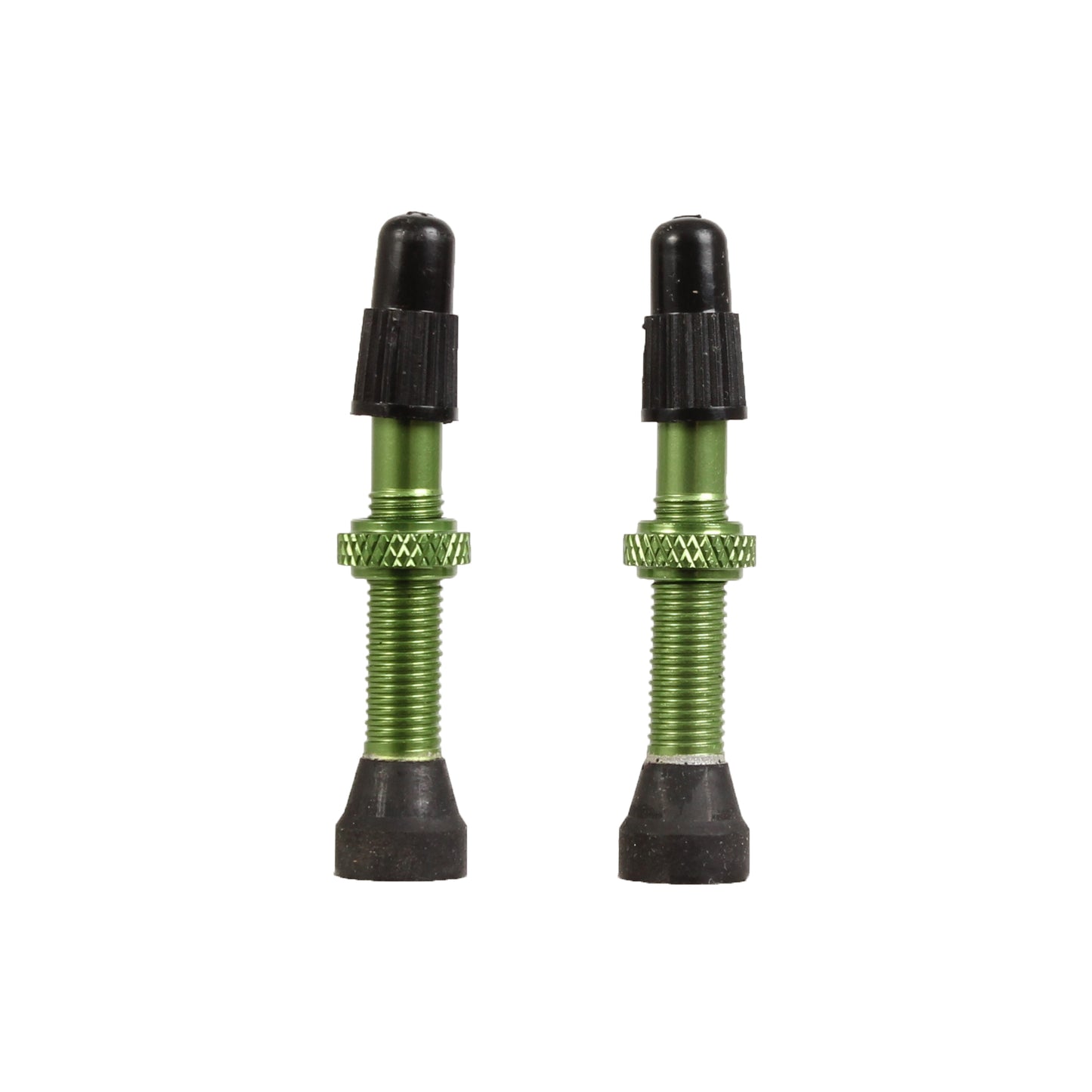 Tubeless Valves - 40mm Lime Pair - Bicycle Warehouse