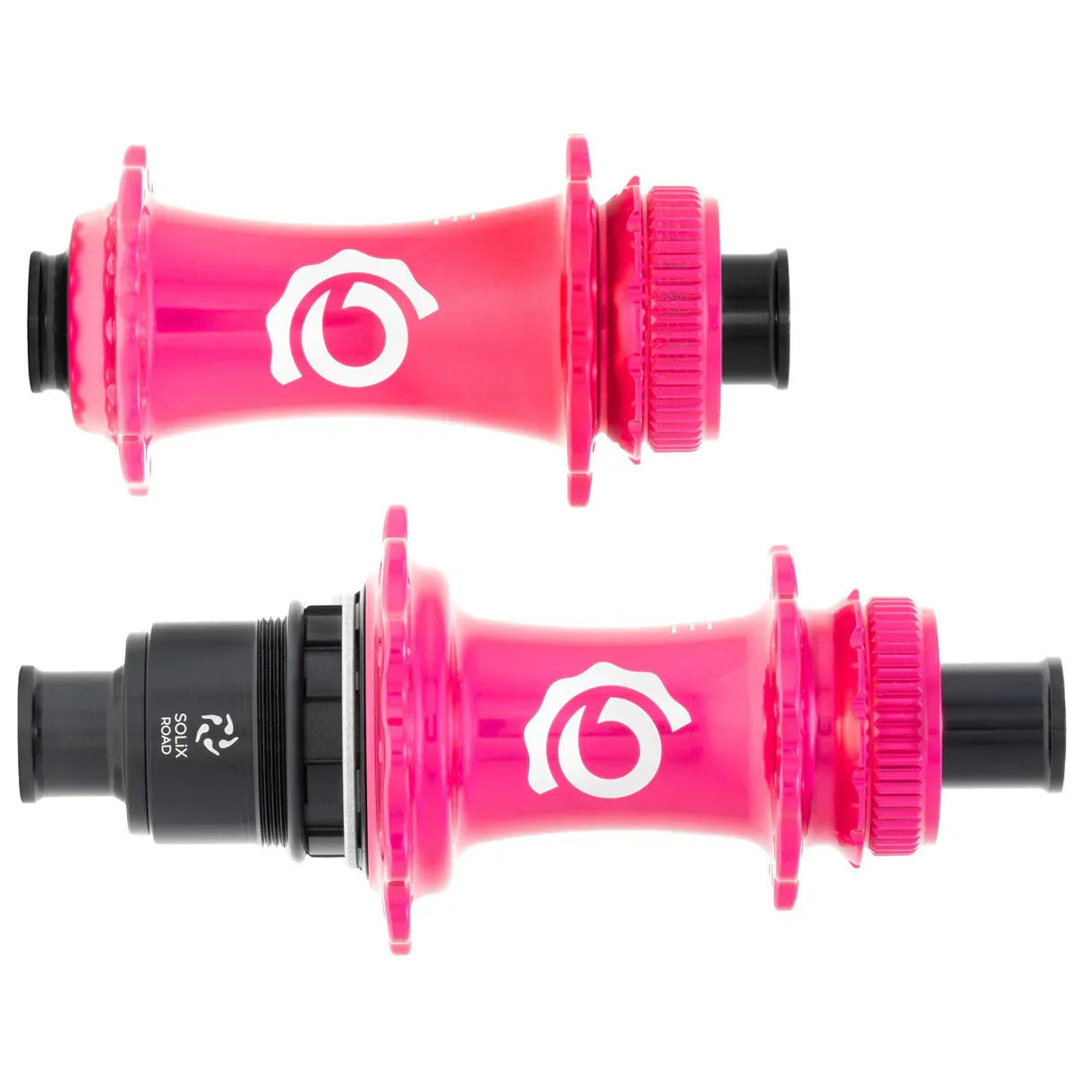 Solix CL Disc Hubs 12x100/142 TA 28h XDR Pink - Bicycle Warehouse