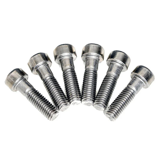 Stem Bolts A318/A35 Silver 6/Count - Bicycle Warehouse
