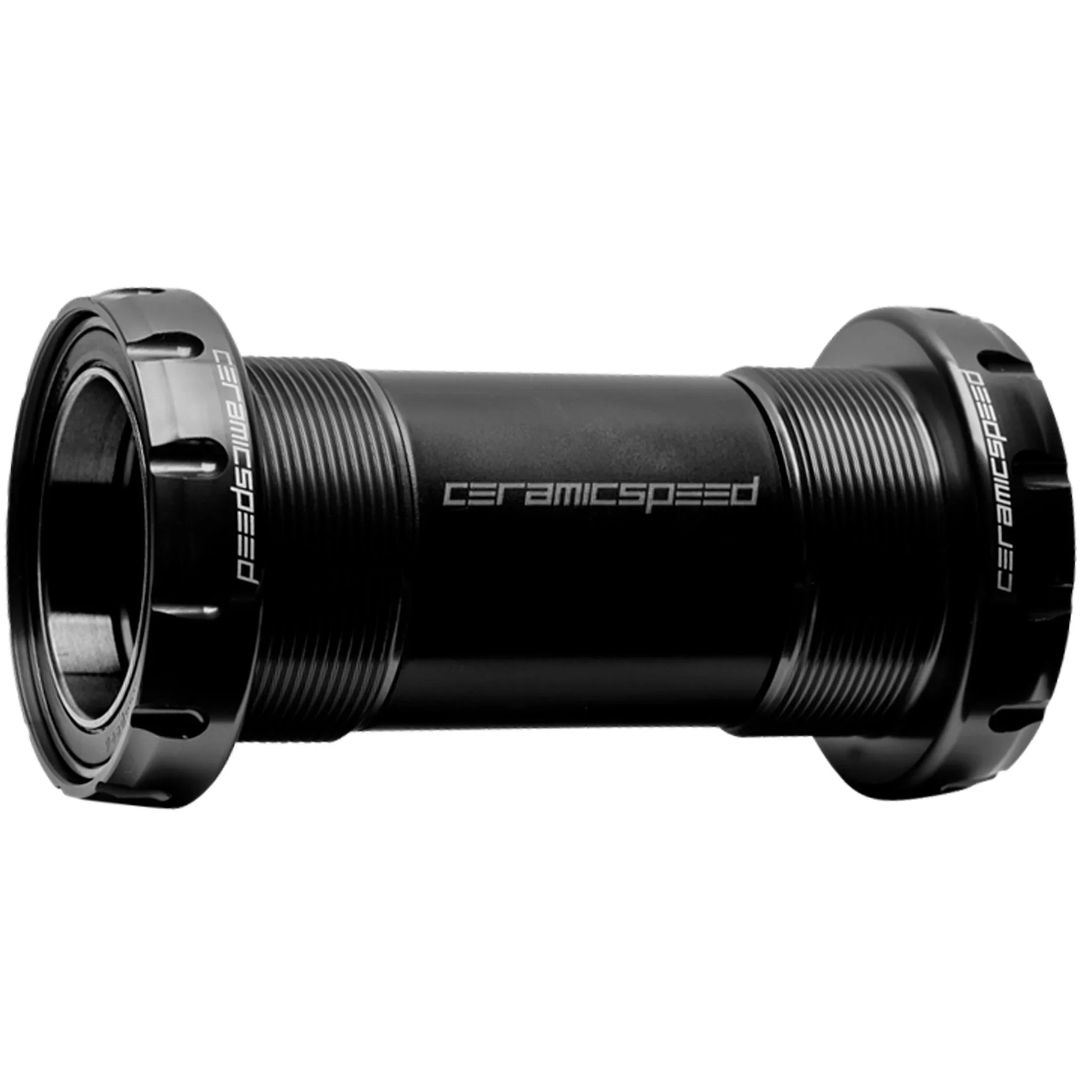 BSA Threaded BB Gravel DUB Coated Black - Bicycle Warehouse