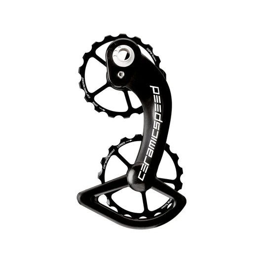 OSPW Pulley Wheel System Shimano 9000/6800 Series - Alloy Pulley Carbon Cage BLK - Bicycle Warehouse