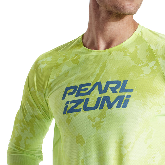 Pearl Izumi Elevate Long Sleeve Men's Mountain Bike Jersey - Jerseys - Bicycle Warehouse