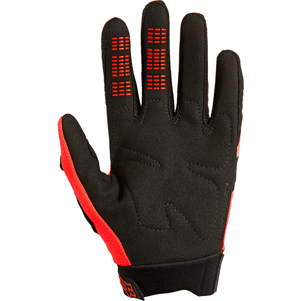Fox Youth Dirtpaw Mountain Bike Gloves - Orange - Gloves - Bicycle Warehouse