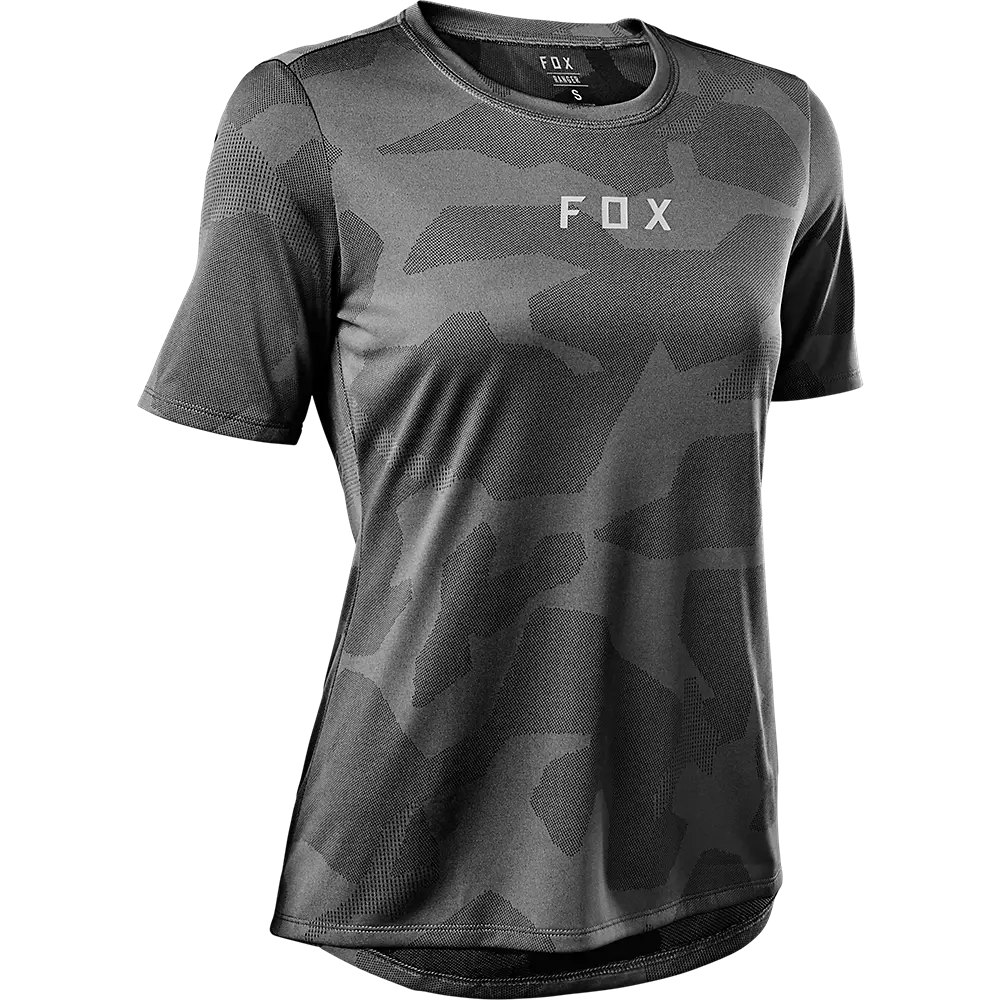 Fox Ranger Women's Mountain Bike Jersey - Gray - Jerseys - Bicycle Warehouse