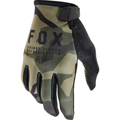 Fox Ranger Camo Mountain Bike Gloves - Gloves - Bicycle Warehouse