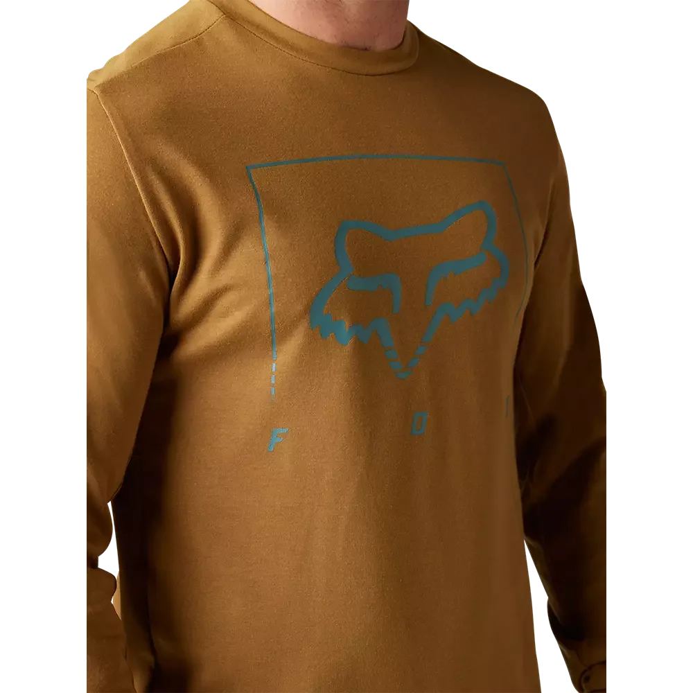 Fox Men's Ranger Tred Drirelease Mountain Bike Jersey - Yellow - Jerseys - Bicycle Warehouse