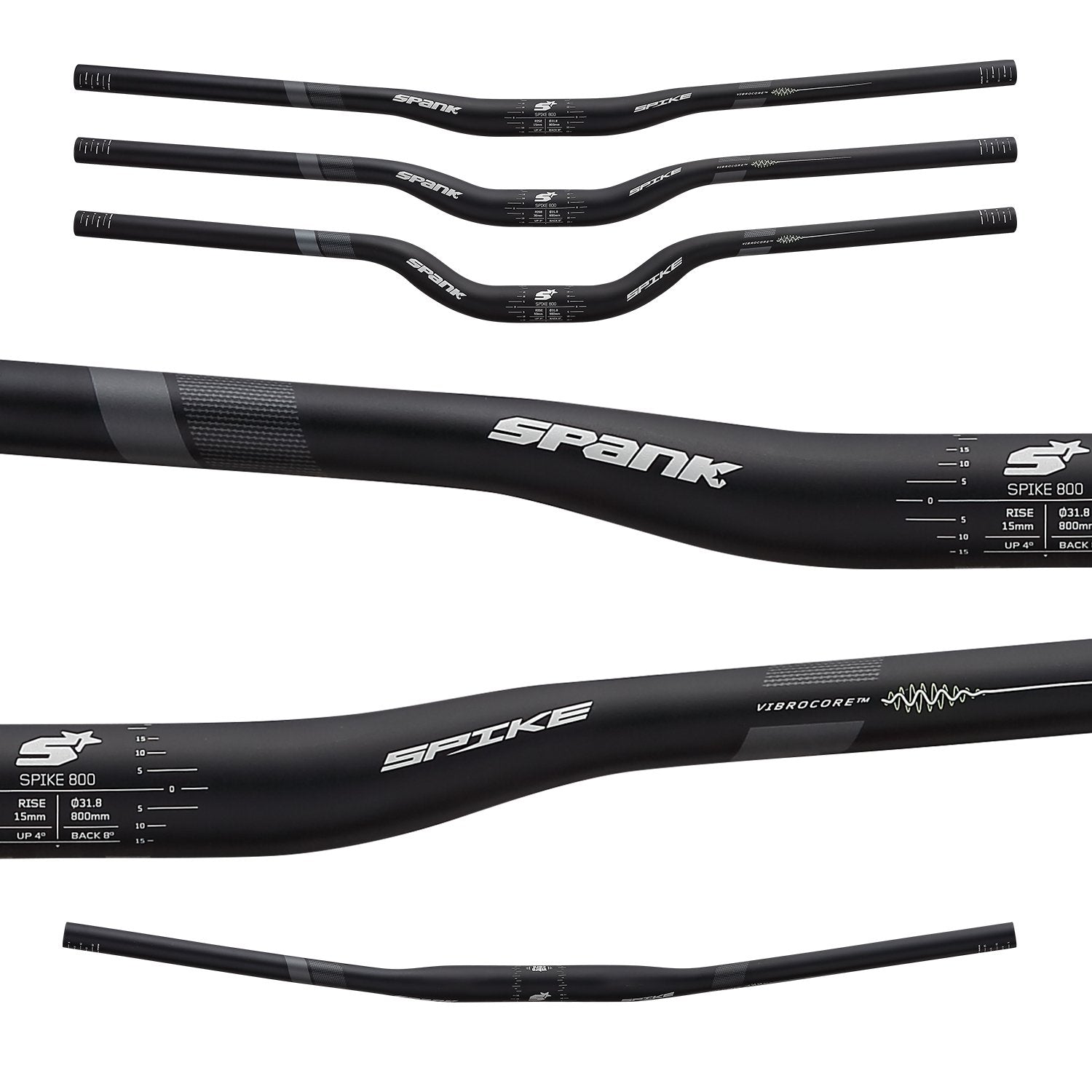 Spank SPANK SPIKE 800 Vibrocore™ Bar - Handlebars - Bicycle Warehouse