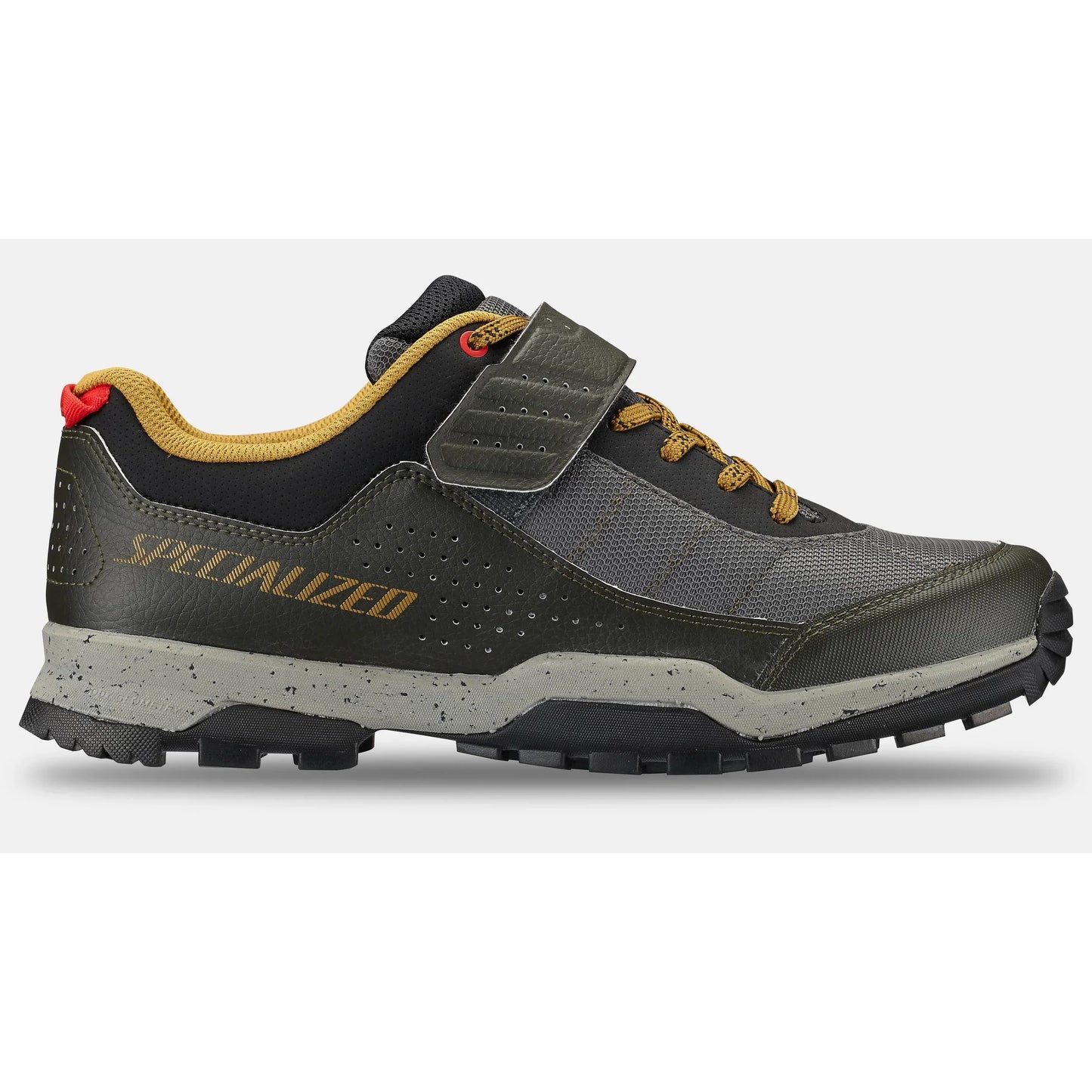 Rime 1.0 Mountain Bike Shoes 39 / Dark Moss Green/Harvest Gold