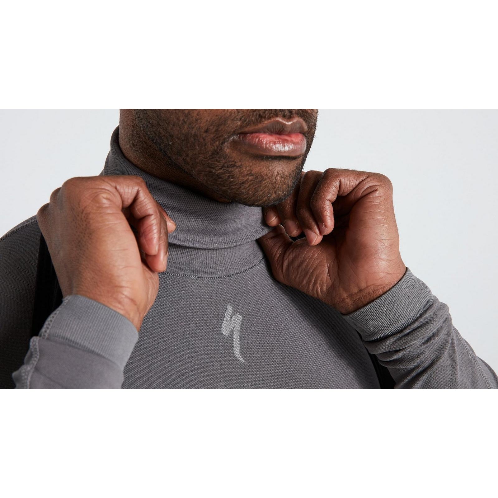 Men s Seamless Roll Neck Long Sleeve Base Layer