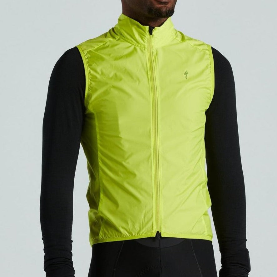 Specialized Men's HyprViz SL Pro Wind Gilet - Jackets - Bicycle Warehouse