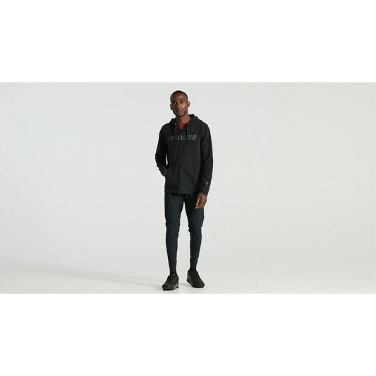 Specialized Men's Legacy Wordmark Zip-Up Hoodie - Casual - Bicycle Warehouse