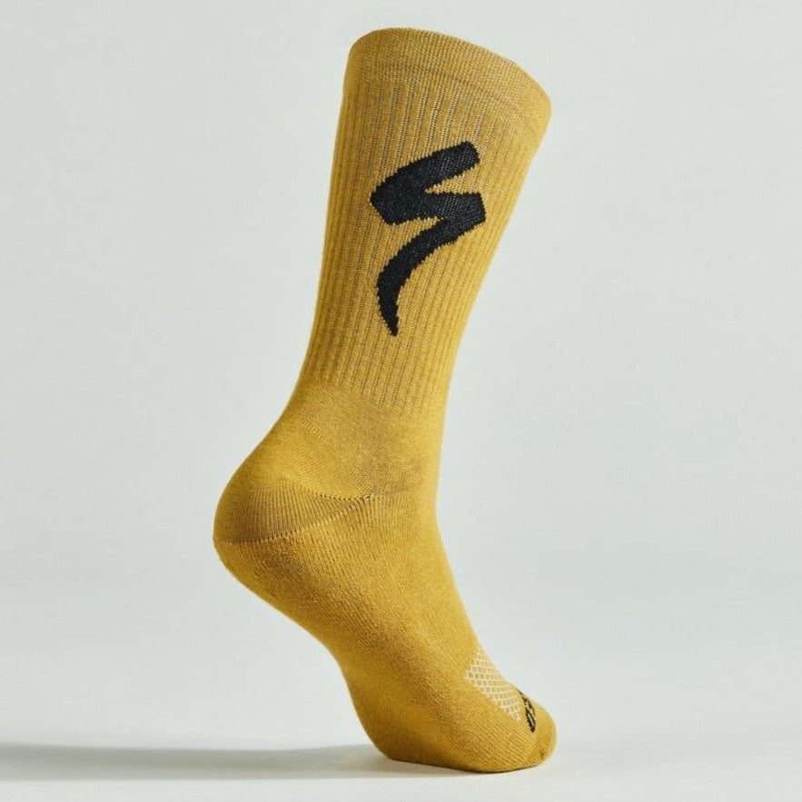 Specialized Cotton Tall Logo Socks - Socks - Bicycle Warehouse