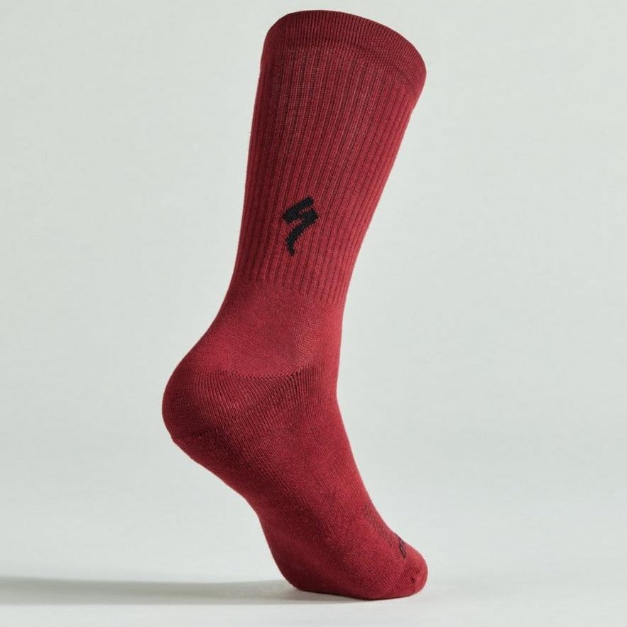 Specialized Cotton Tall Socks - Socks - Bicycle Warehouse