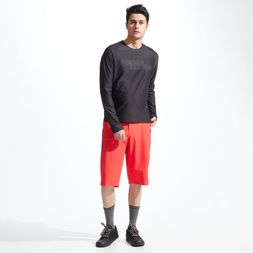 Pearl Izumi Elevate Long Sleeve Men's Mountain Bike Jersey - Jerseys - Bicycle Warehouse