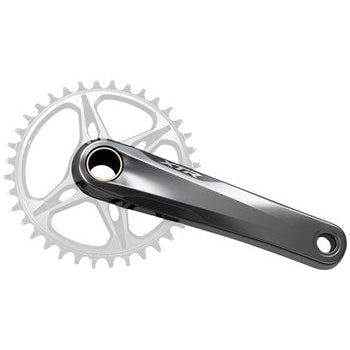 Shimano XTR FC-M9125-1 Bicycle Crankset - 170mm, 12-Speed, 1x, Direct Mount, Hollowtech II Spindle Interface - Cranksets - Bicycle Warehouse