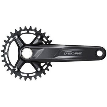 Shimano Deore FC-M5100-1 Bicycle Crankset - 170mm, 10/11-Speed, 32t, 96 BCD, Hollowtech II Spindle Interface - Cranksets - Bicycle Warehouse