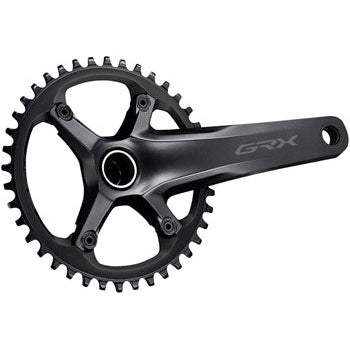 Shimano GRX FC-RX600-1 Bicycle Crankset - 172.5mm, 11-Speed, 40t, 110 BCD, Hollowtech II Spindle Interface - Cranksets - Bicycle Warehouse