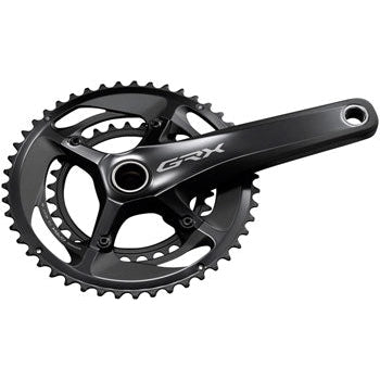 Shimano GRX FC-RX810-2 Bicycle Crankset - 170mm, 11-Speed, 48/31t, 110/80 BCD, Hollowtech II Spindle Interface - Cranksets - Bicycle Warehouse