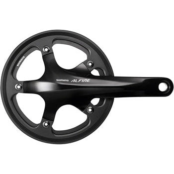 Shimano Alfine FC-S501 Bicycle Crankset - 170mm, 8/9-Speed, 130BCD, 39t, 24mm Hollow Spindle, Includes BSA Bottom Bracket - Cranksets - Bicycle Warehouse