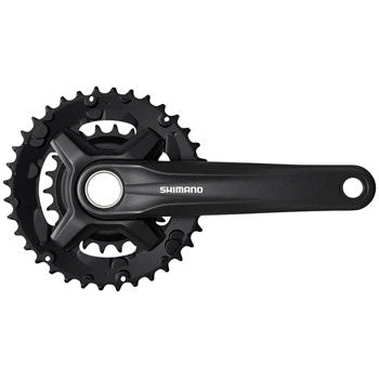 Shimano FC-MT210-2 Bicycle Crankset - 170mm, 9-Speed, 36/22t, 48.8mm Chainline - Cranksets - Bicycle Warehouse