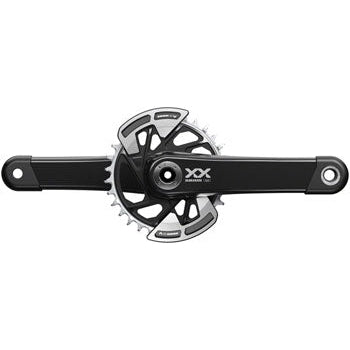 SRAM XX Eagle T-Type Wide Bicycle Crankset - 175mm, 12-Speed, 32t Chainring, Direct Mount, 2-Guards, DUB Spindle Interface - Cranksets - Bicycle Warehouse