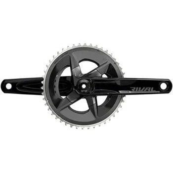 SRAM Rival AXS Bicycle Crankset - 175mm, 12-Speed, 46/33t, 107 BCD, DUB Spindle Interface, D1 - Cranksets - Bicycle Warehouse