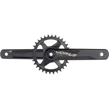 Full Speed Ahead V-Drive Modular 1x Bicycle Crankset - 175mm, 11/12-Speed, 32t, Direct Mount, MegaExo Spindle Interface - Cranksets - Bicycle Warehouse