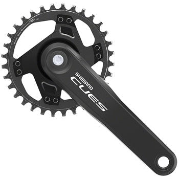 Shimano CUES FC-U4000-1 Bicycle Crankset - 170mm, 9/10/11-Speed, 32t, Riveted, Square Taper JIS Spindle Interface - Cranksets - Bicycle Warehouse