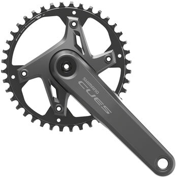 Shimano CUES FC-U6000-1 Bicycle Crankset - 170mm, 9/10/11-Speed, 40t, 110 BCD, Hollowtech II - Cranksets - Bicycle Warehouse