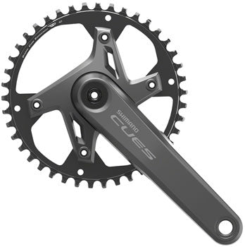 Shimano CUES FC-U6000-1 Bicycle Crankset - 170mm, 9/10/11-Speed, 42t, 110 BCD, Hollowtech II - Cranksets - Bicycle Warehouse