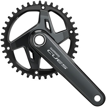 Shimano CUES FC-U8000-1 Bicycle Crankset - 170mm, 9/10/11-Speed, 40t, 110 BCD, Hollowtech II - Cranksets - Bicycle Warehouse