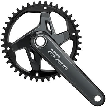 Shimano CUES FC-U8000-1 Bicycle Crankset - 170mm, 9/10/11-Speed, 42t, 110 BCD, Hollowtech II - Cranksets - Bicycle Warehouse